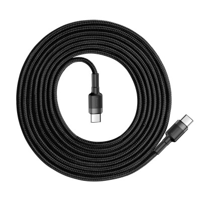 Baseus Cafule PD2.0 60W flash įkrovimo USB tipo-C laidas (20V