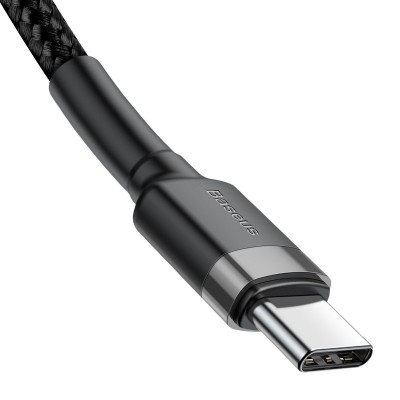 Baseus Cafule PD2.0 60W flash įkrovimo USB tipo-C laidas (20V