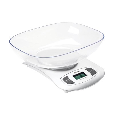 Virtuvinės svarstyklės SENCOR SKS 4001WH-Virtuvės svarstyklės