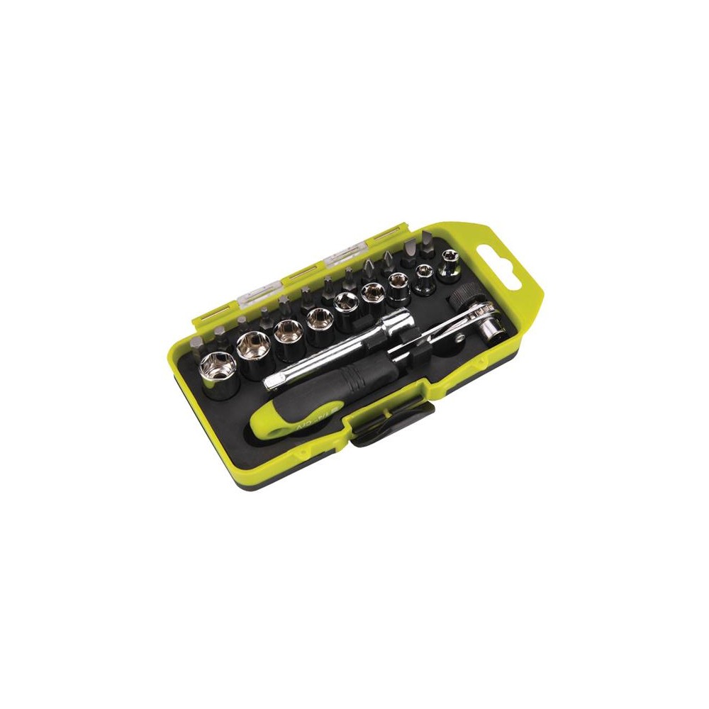 Atsuktuvų rinkinys EXTOL CRAFT 53090 23vnt-Atsuktuvų rinkiniai