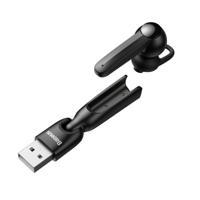 "Baseus A05" "Bluetooth" ausinės 5.0 USB - Juoda-Pagrindinis