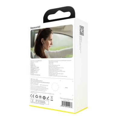 "Baseus A05" "Bluetooth" ausinės 5.0 USB - Juoda-Pagrindinis