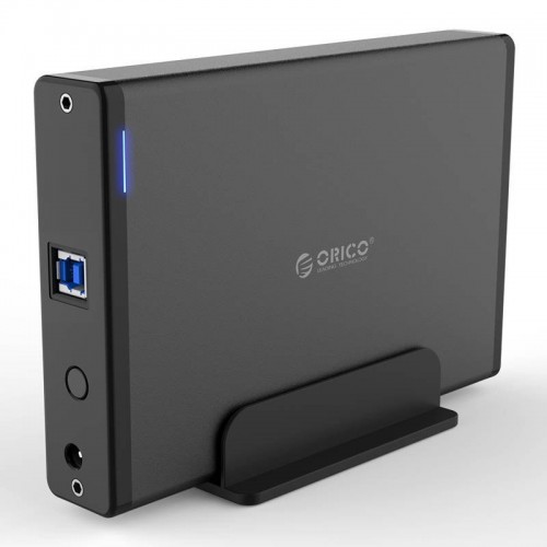 Orico 3.5'' HDD korpusas, USB 3.0, SATA (juodas)-Kietieji