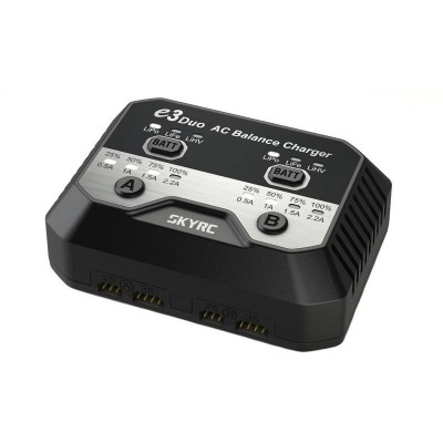 SkyRC SkyRC "e3 Duo" 2 x 20 W-Pagrindinis