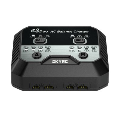 SkyRC SkyRC "e3 Duo" 2 x 20 W-Pagrindinis