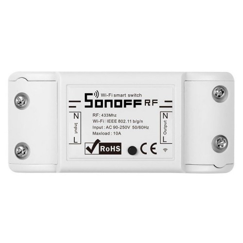 Išmanusis jungiklis WiFi + RF 433 Sonoff RF R2