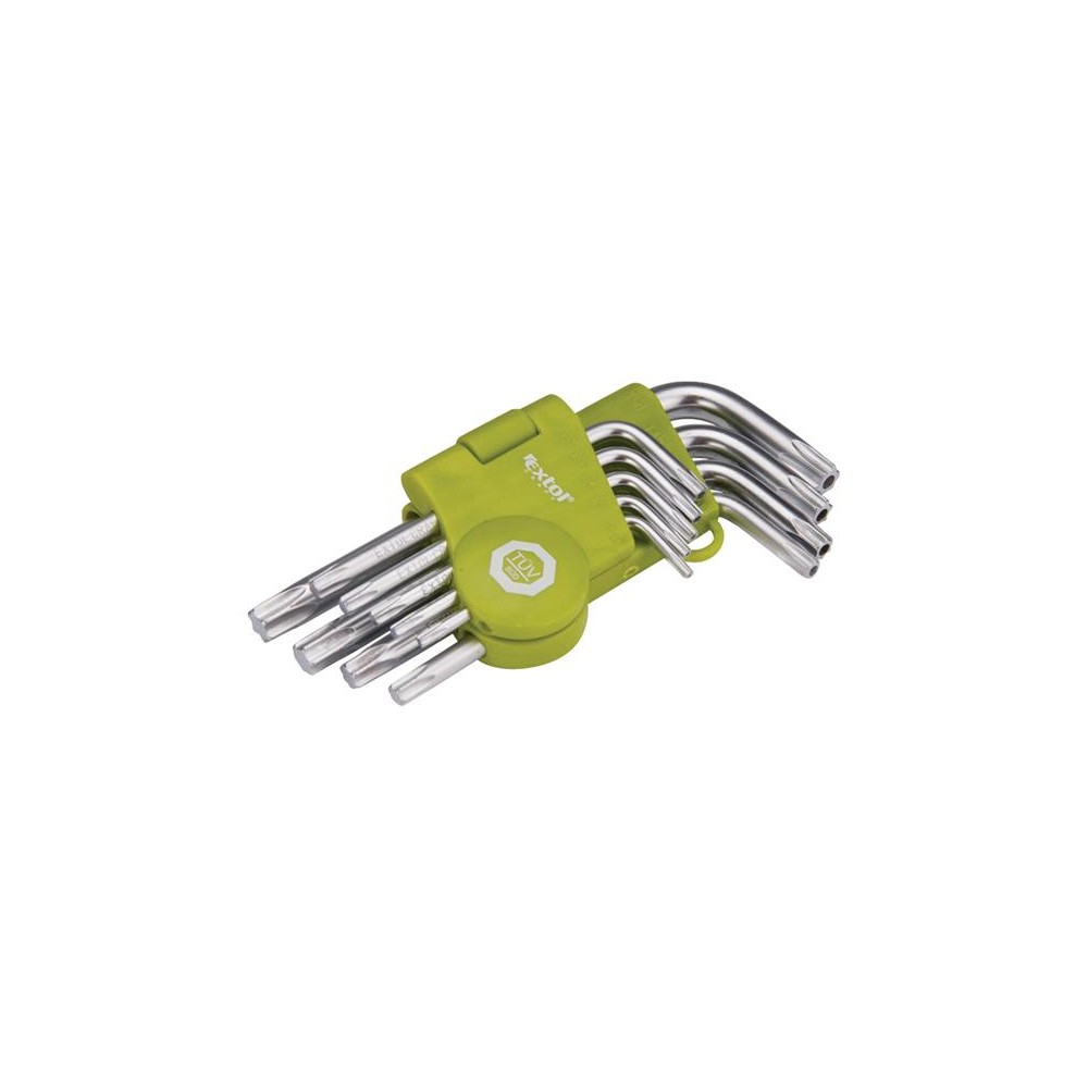 L rinkinys-raktai TORX EXTOL CRAFT 66010 9vnt-TORX atsuktuvai L rinkinys-raktai TORX EXTOL CRAFT 66010 9vnt-TORX atsuktuvai