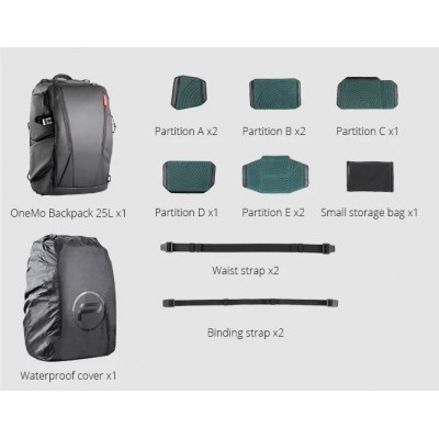PGYTECH OneMo kuprinė 25l+ krepšys per petį (Olivine Camo)