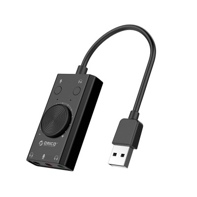 Orico daugiafunkcinė USB 2.0 išorinė garso kortelė, 10