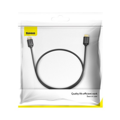"Baseus" 2x HDMI 2.0 4K 60Hz kabelis, 3D, HDR, 18Gbps, 2 m