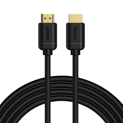 "Baseus" 2x HDMI 2.0 4K 60Hz kabelis, 3D, HDR, 18Gbps, 3 m