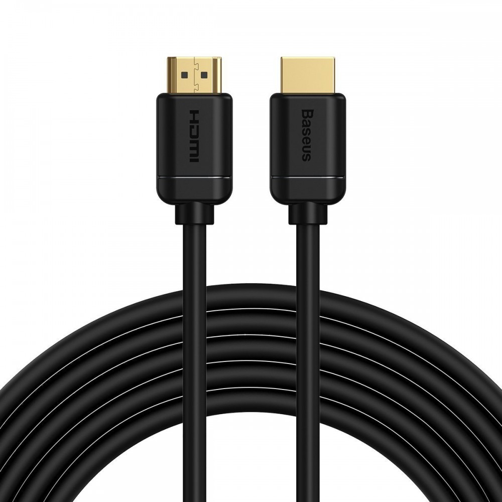 "Baseus" 2x HDMI 2.0 4K 30Hz kabelis, 3D, HDR, 18Gbps, 5 m
