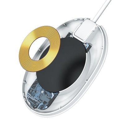 "Baseus Jelly" belaidis indukcinis įkroviklis, 15 W