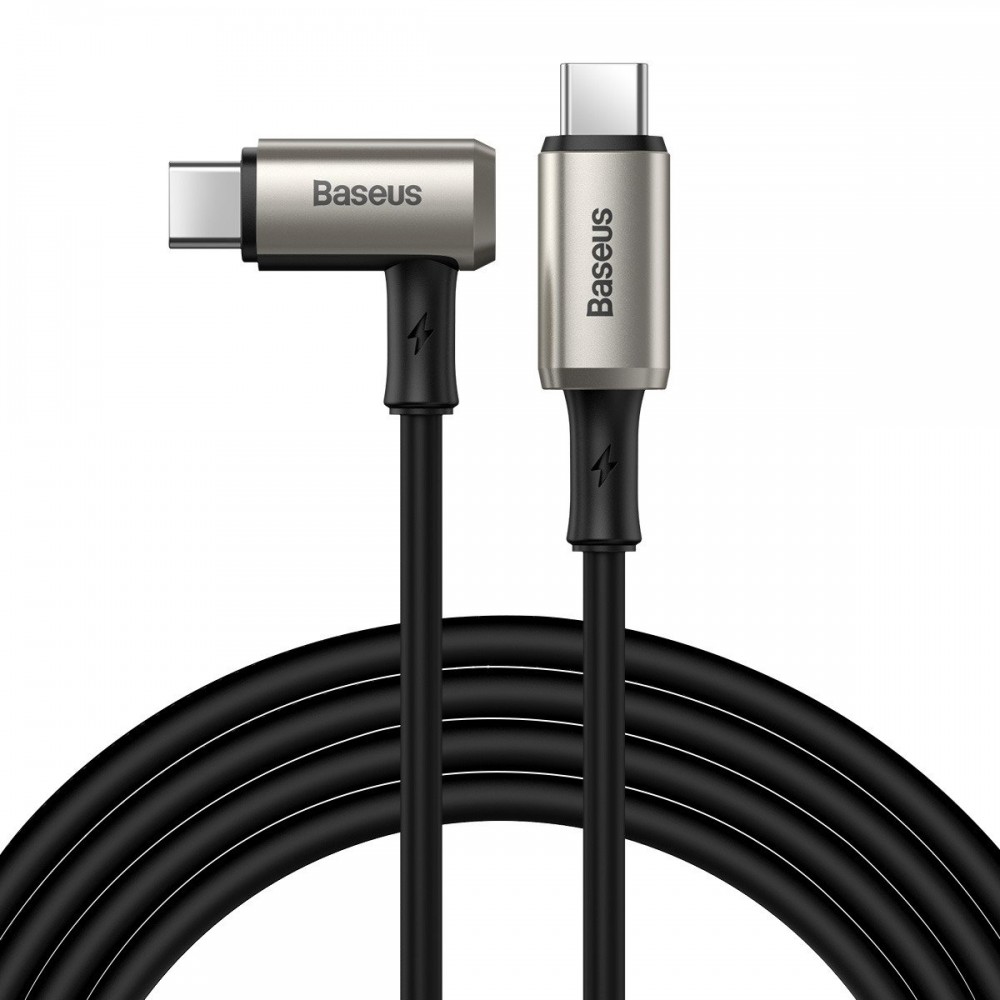 Kampinis USB kabelis-C 3.1 Baseus Hammer, 100 W, PD, 4K 1,5 m