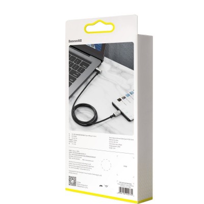 Kampinis USB kabelis-C 3.1 Baseus Hammer, 100 W, PD, 4K 1,5 m