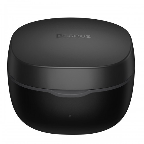 Belaidės ausinės "Baseus Encok WM01", "Bluetooth 5.0" (juodos