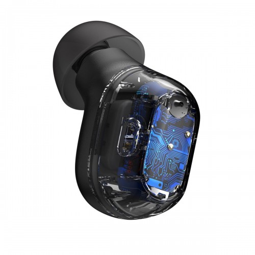 Belaidės ausinės "Baseus Encok WM01", "Bluetooth 5.0" (juodos