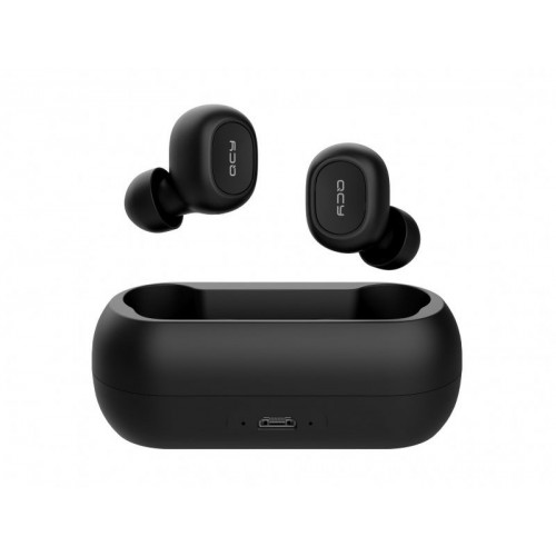 QCY T1C TWS Belaidės "Bluetooth V5.0" ausinės (juodos