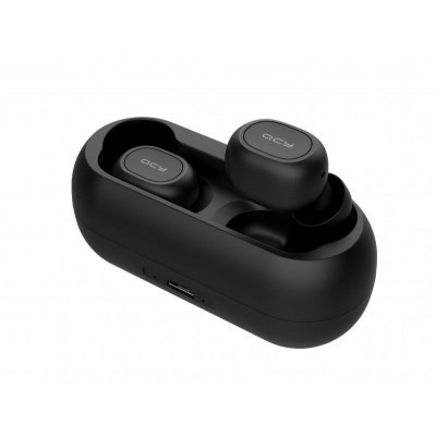 QCY T1C TWS Belaidės "Bluetooth V5.0" ausinės (juodos