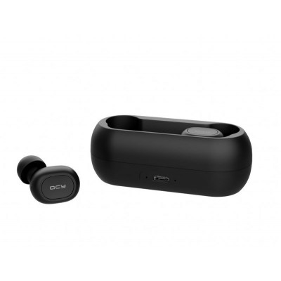 QCY T1C TWS Belaidės "Bluetooth V5.0" ausinės (juodos