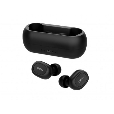 QCY T1C TWS Belaidės "Bluetooth V5.0" ausinės (juodos