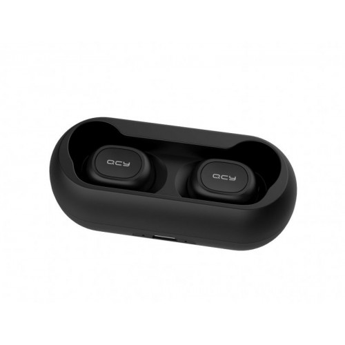 QCY T1C TWS Belaidės "Bluetooth V5.0" ausinės (juodos