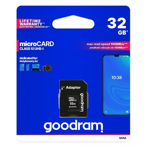 Atminties kortelė Goodram microSD 32GB