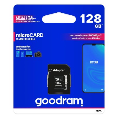 Atminties kortelė "Goodram microSD" 128 GB