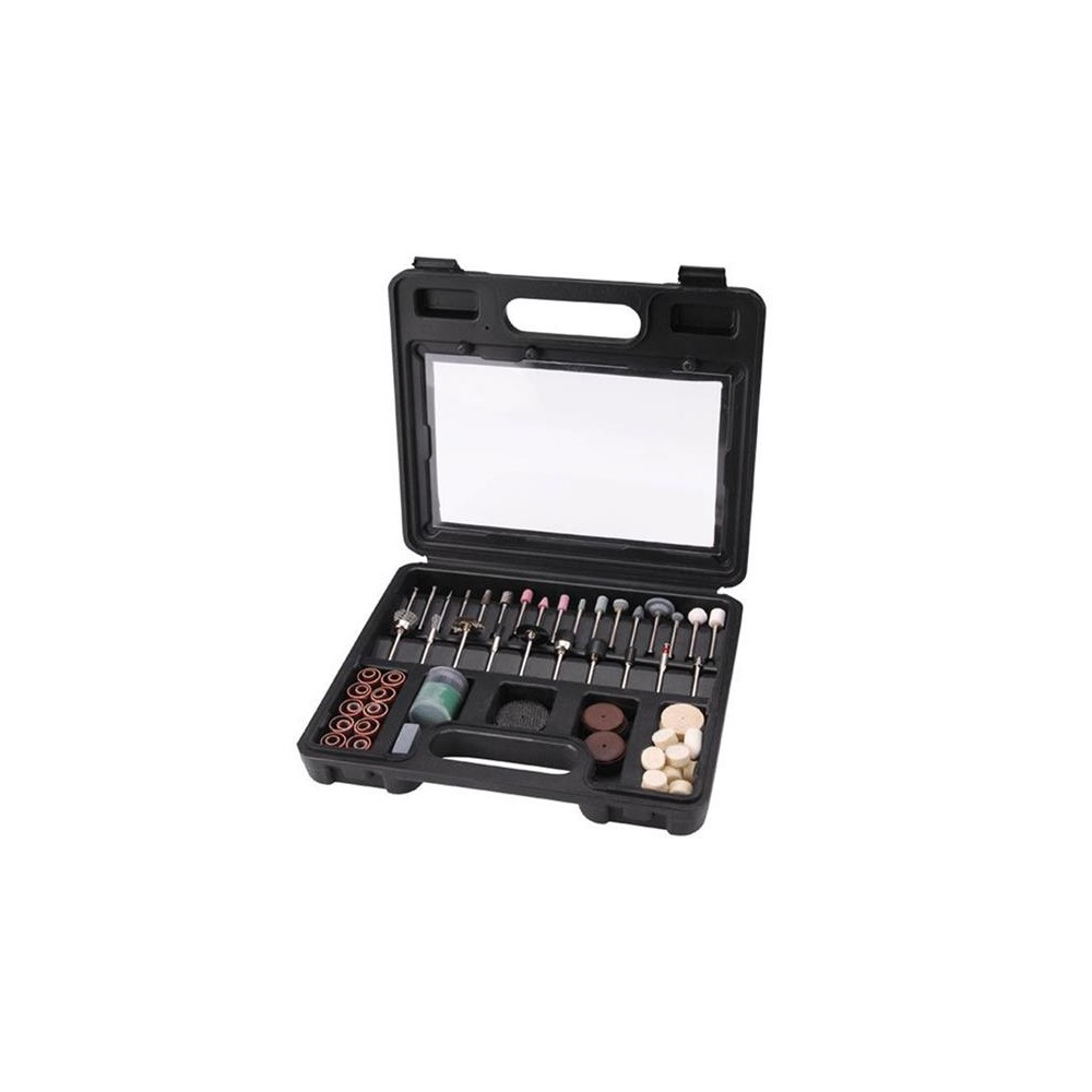 Tiesių šlifavimo priedų rinkinys EXTOL CRAFT 73410 100 Tiesių šlifavimo priedų rinkinys EXTOL CRAFT 73410 100