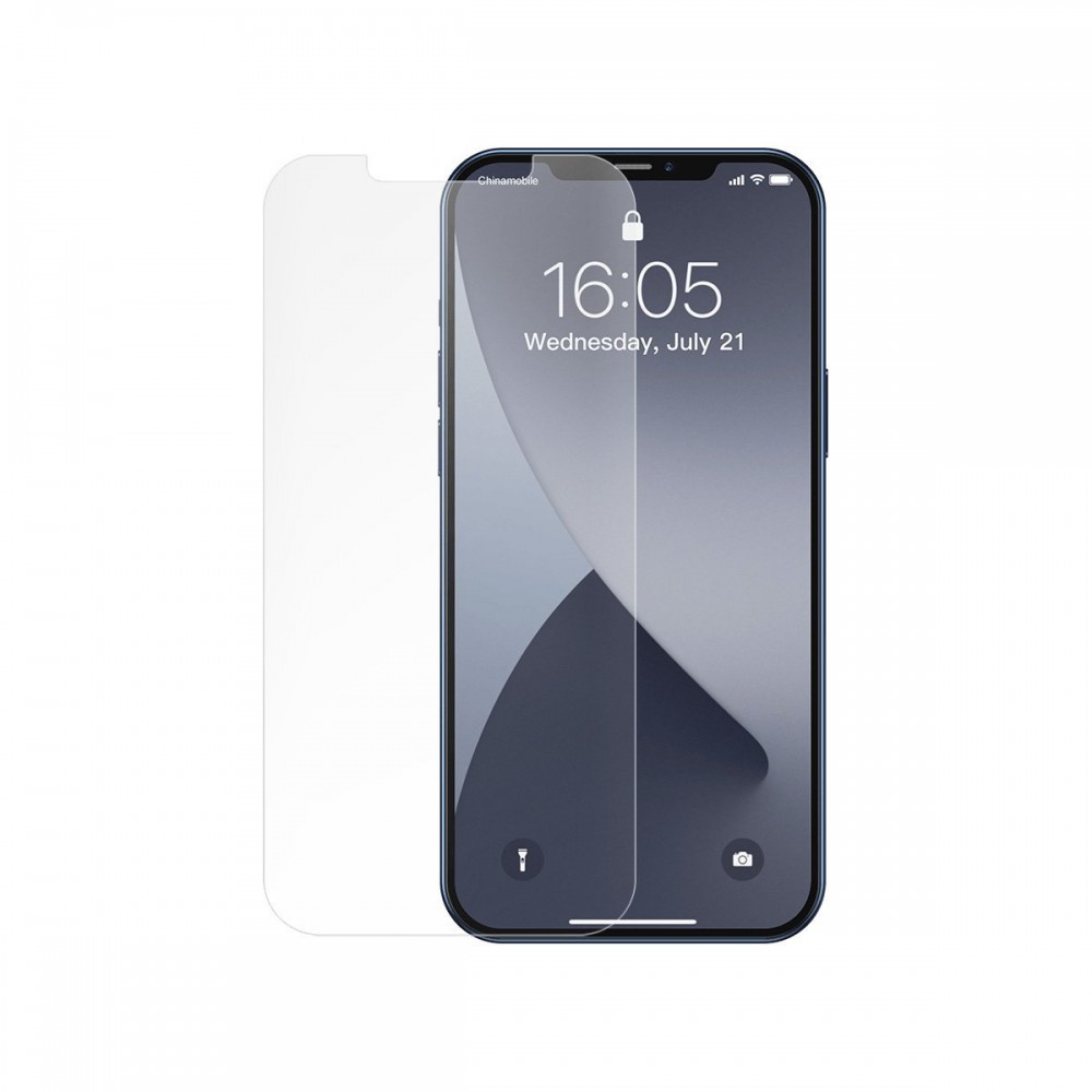 Grūdintas stiklas 0,3 mm Baseus, skirtas "iPhone 12" / "12 Pro