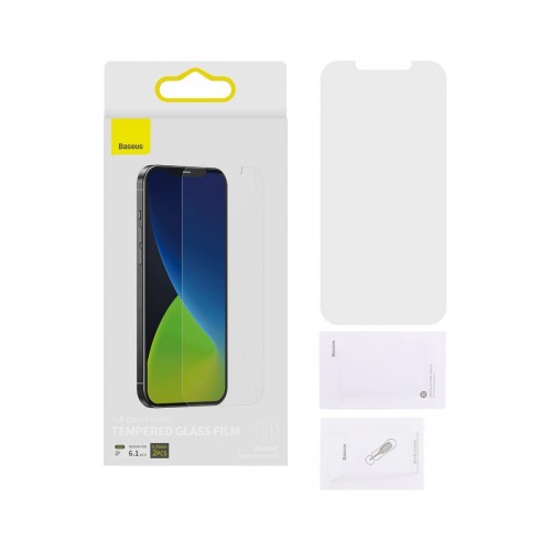 Grūdintas stiklas 0,3 mm Baseus, skirtas "iPhone 12" / "12 Pro