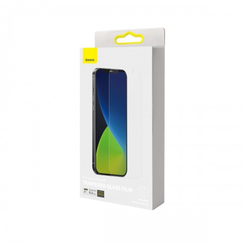 Grūdintas stiklas 0,3 mm Baseus, skirtas "iPhone 12" / "12 Pro