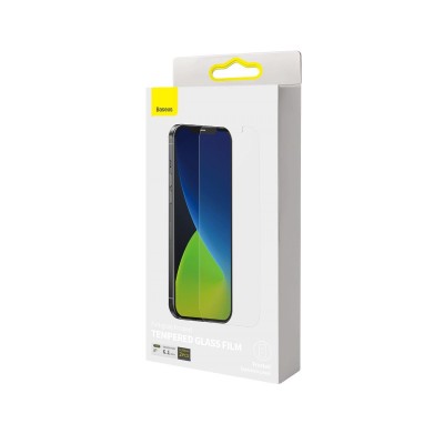 Grūdintas stiklas 0,3 mm Baseus, skirtas "iPhone 12" / "12 Pro