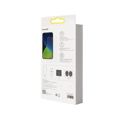 Grūdintas stiklas 0,3 mm Baseus, skirtas "iPhone 12" / "12 Pro