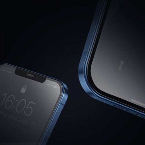Grūdintas stiklas 0,3 mm Baseus, skirtas "iPhone 12" / "12 Pro