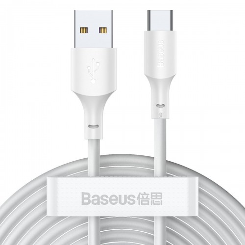 "Baseus Simple Wisdom" duomenų kabelio rinkinys iš USB į tipą-C