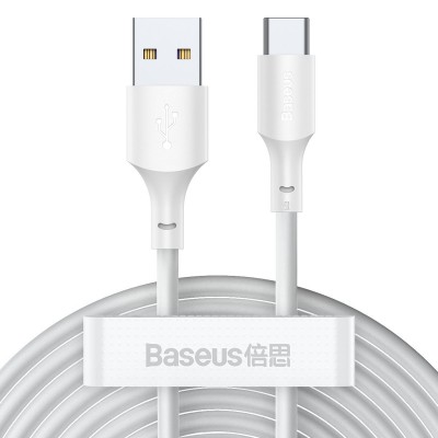 "Baseus Simple Wisdom" duomenų kabelio rinkinys iš USB į tipą-C