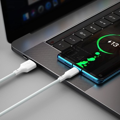 "Baseus Simple Wisdom" duomenų kabelio rinkinys iš USB į tipą-C