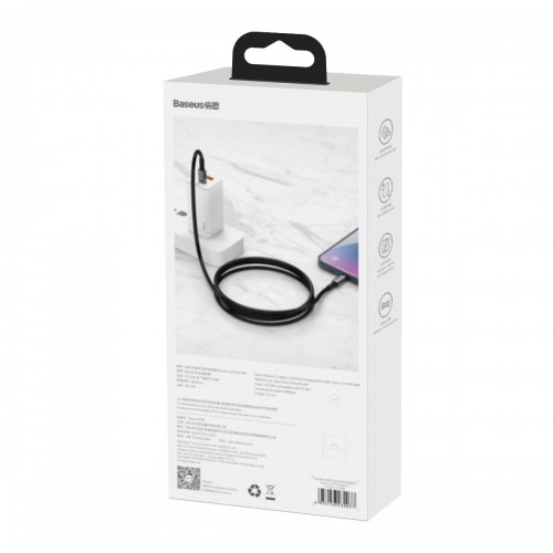 "Baseus Tungsten Gold" kabelio s-C į iP PD 20W 1m