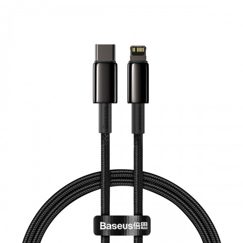 "Baseus Tungsten Gold" kabelio s-C į iP PD 20W 2 m