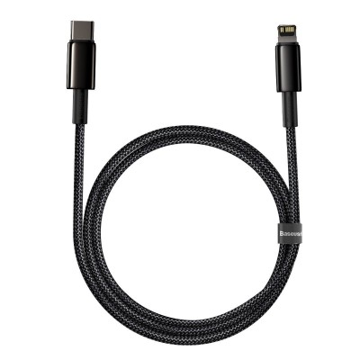 "Baseus Tungsten Gold" kabelio s-C į iP PD 20W 2 m