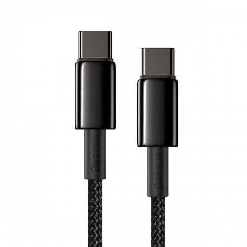 "Baseus Tungsten Gold" kabelio s-C tipo su C tipo-C 100W 2 m