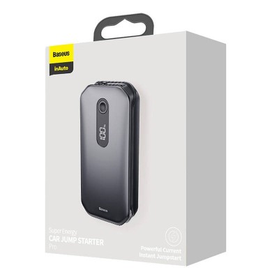 "Baseus Super Energy" automobilinis starteris 12000mAh, 1000A
