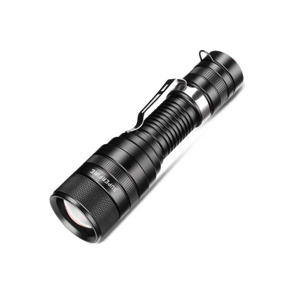 Žibintuvėlis Superfire F5, 1100lm, USB-Pagrindinis