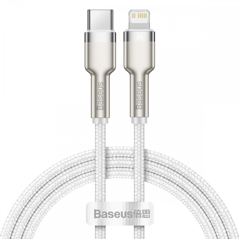 USB-C laidas "Lightning Baseus Cafule", PD, 20 W, 1 m