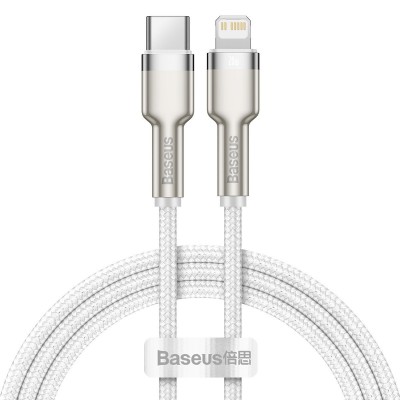 USB-C laidas "Lightning Baseus Cafule", PD, 20 W, 1 m