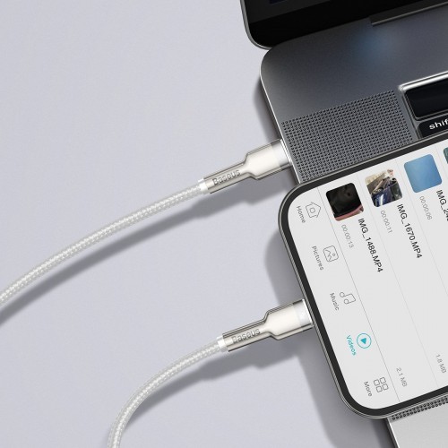 USB-C laidas "Lightning Baseus Cafule", PD, 20 W, 1 m