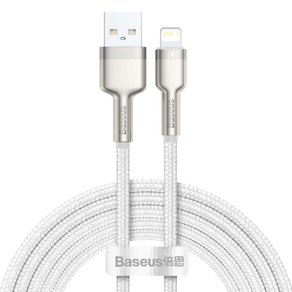 USB laidas "Lightning Baseus Cafule", 2,4 A, 2 m