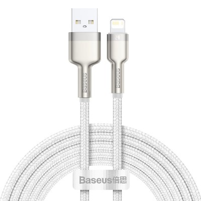 USB laidas "Lightning Baseus Cafule", 2,4 A, 2 m