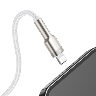 USB laidas "Lightning Baseus Cafule", 2,4 A, 2 m